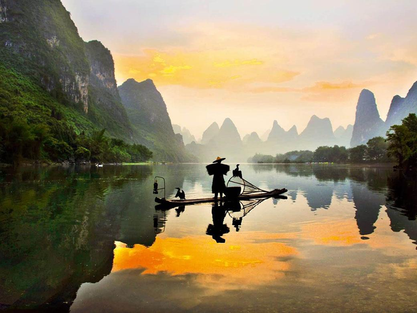 Sông Li Giang Quế Lâm - Tuyệt cảnh sơn thủy khiến du khách mê mẩn 