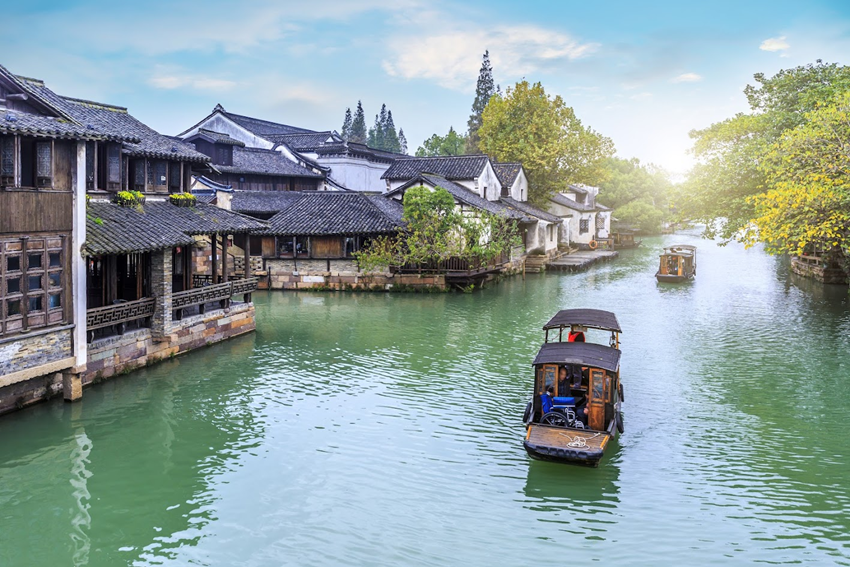 Buổi sáng ở Ô Trấn lúc 6 giờ: Thủy trấn chưa thức giấc 